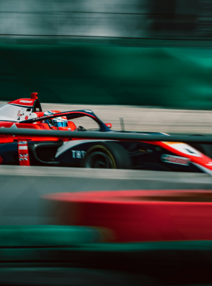 Cover image with F1 car